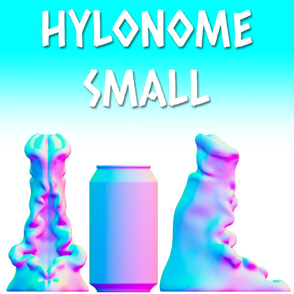 Hylonome Small - Flop - Pastel Rainbow Swirl UV - Soft 0030