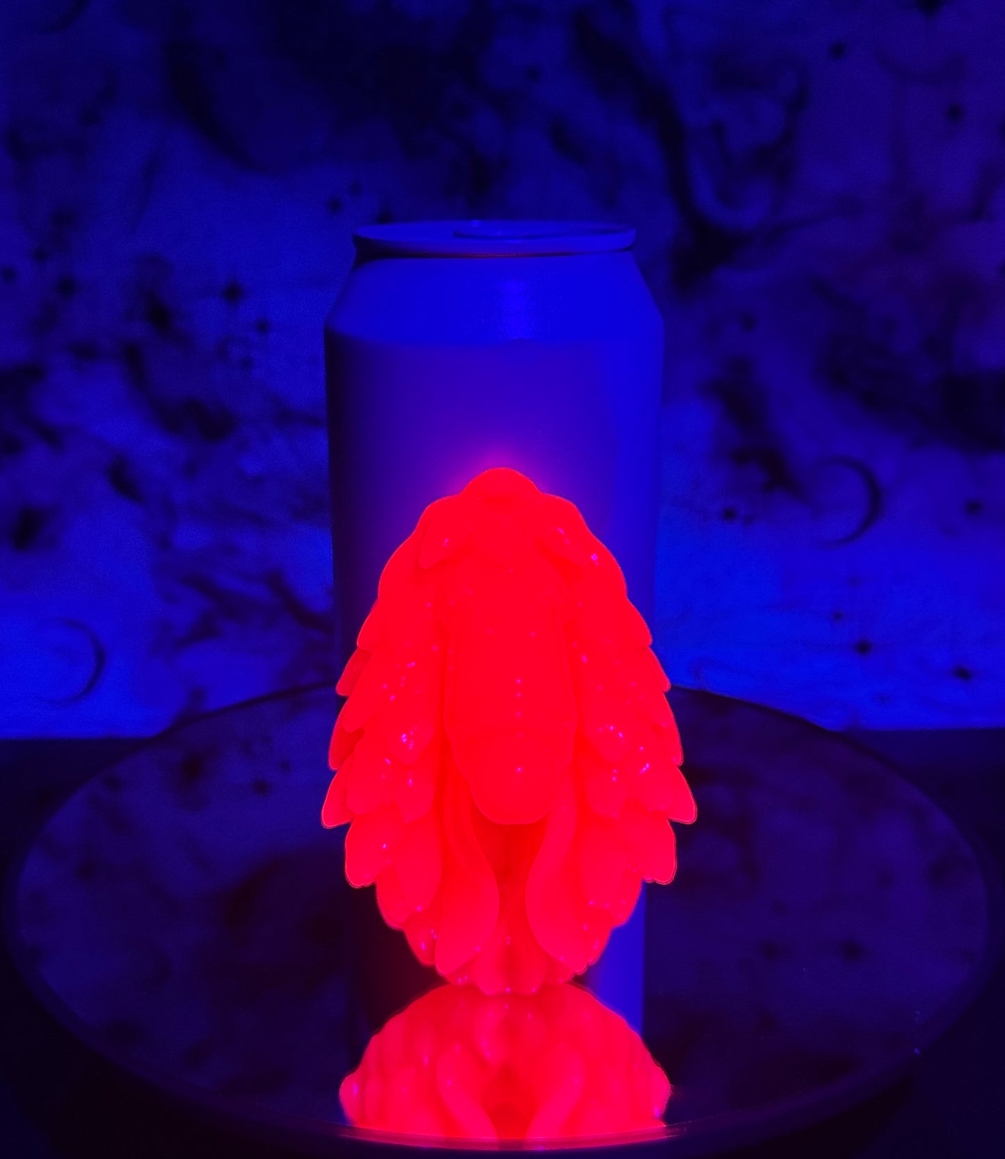 Ocypete Small - UV Glow - Hot Pink - Firmness Super Soft 0020