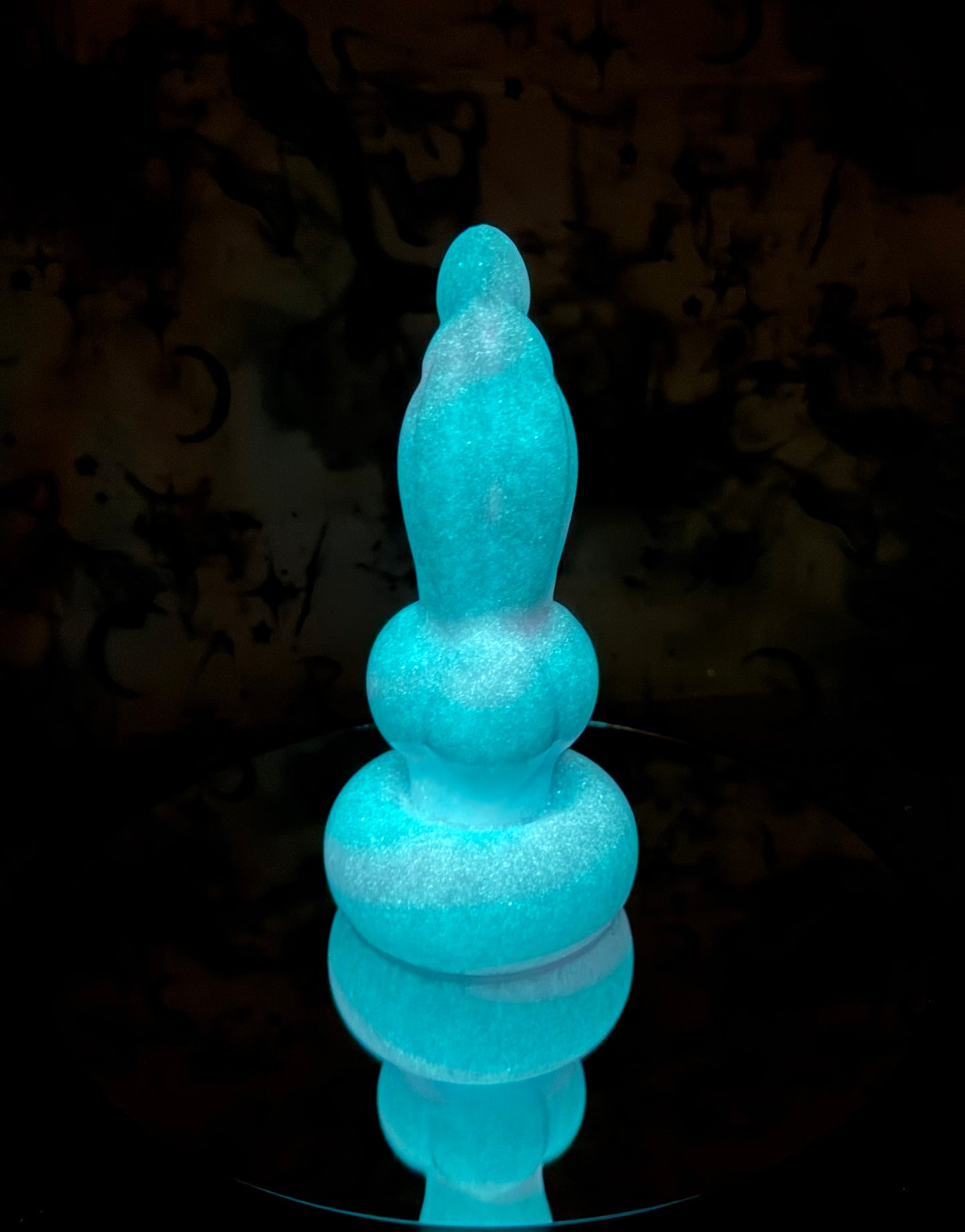 Prototype - Cerberus Small - Flop - Blue Pink + Glow - Firmness Soft 0030