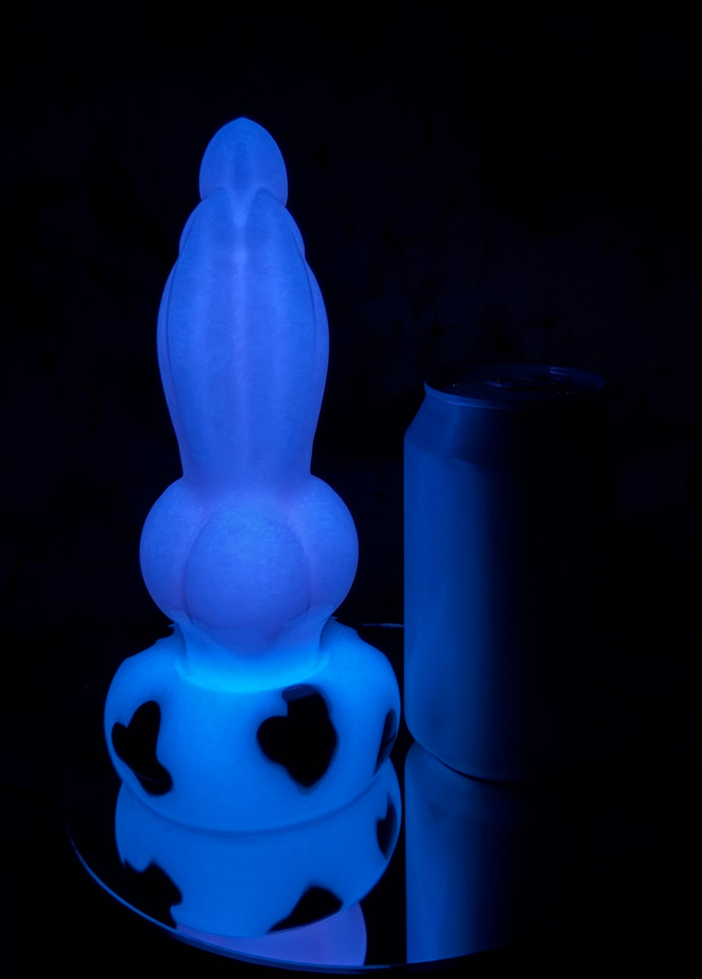 Cerberus Medium Size - Moo Pour - UV + Glow - Firmness Soft with Firm Core