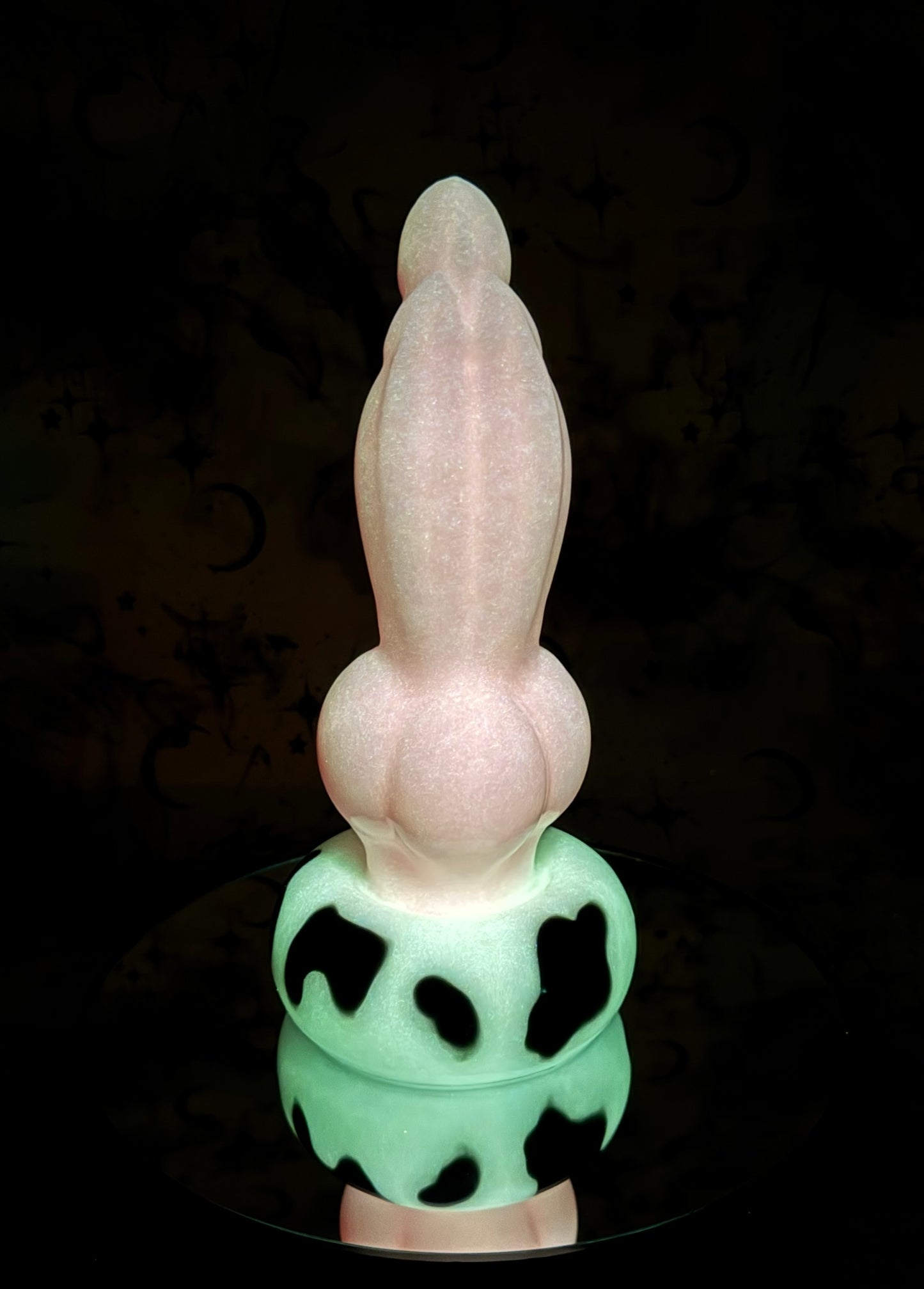 Cerberus Medium Size - Mega Flop - Moo Pour - UV + Glow - Firmness Soft with Firm Core