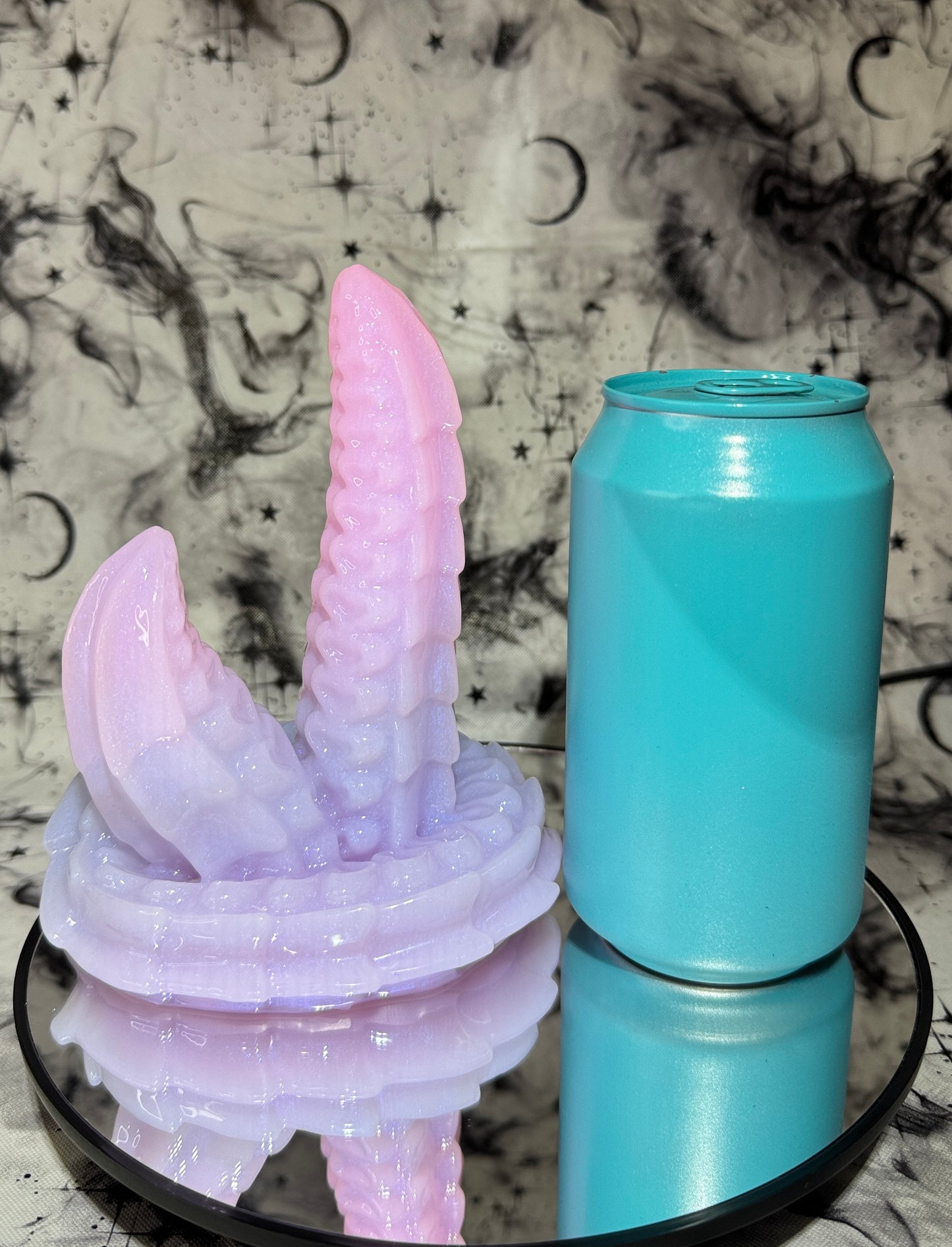Leviathan Small - Fairy Pastel - UV + Blue Glow - Firmness: Medium
