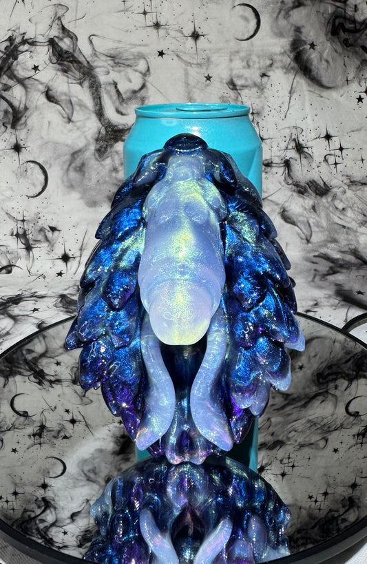 Ocypete Medium Size - Void Blue Pearl Swirl - Firmness Soft NC