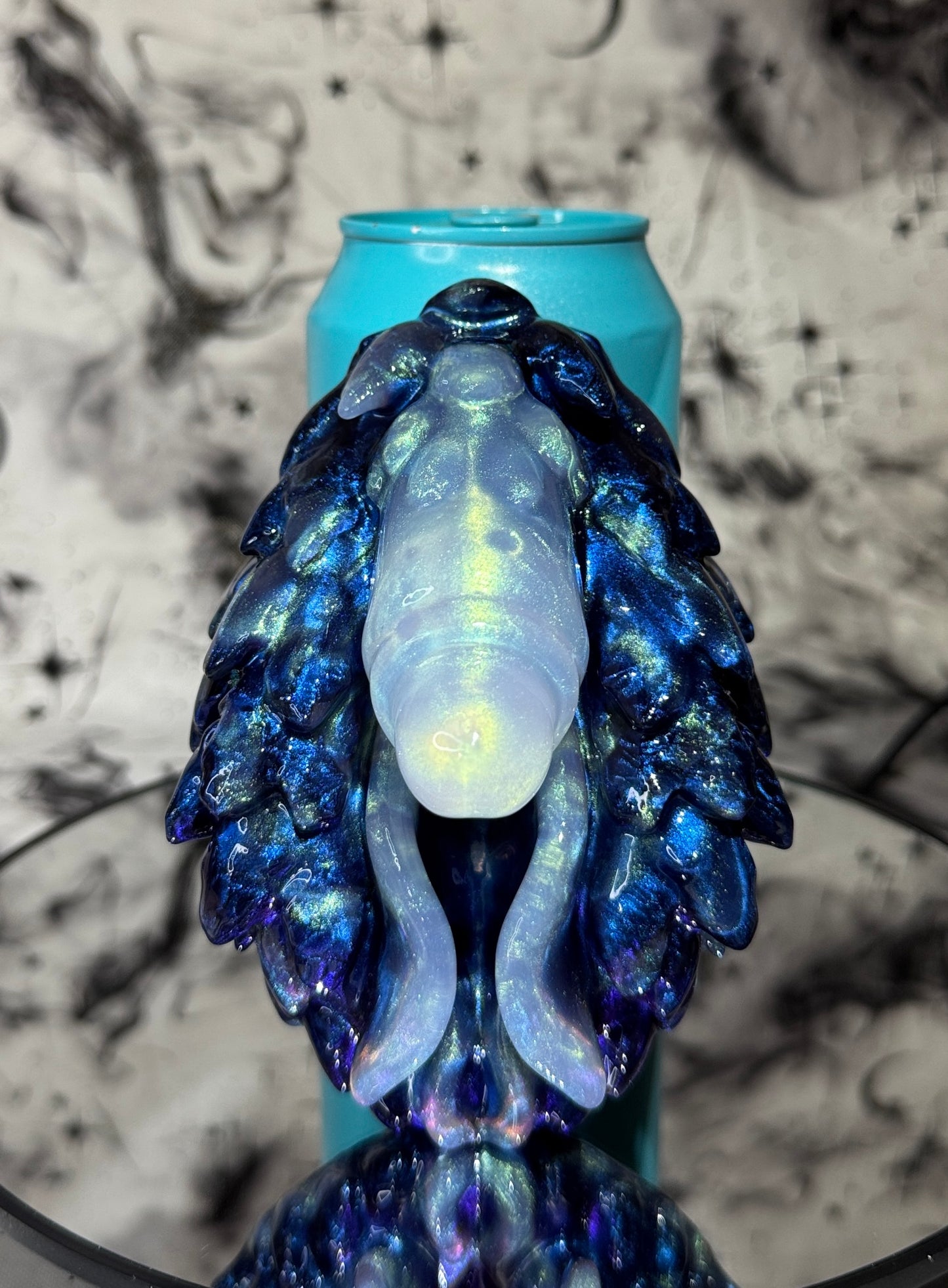 Ocypete Medium Size - Void Blue Pearl Swirl - Firmness Soft NC