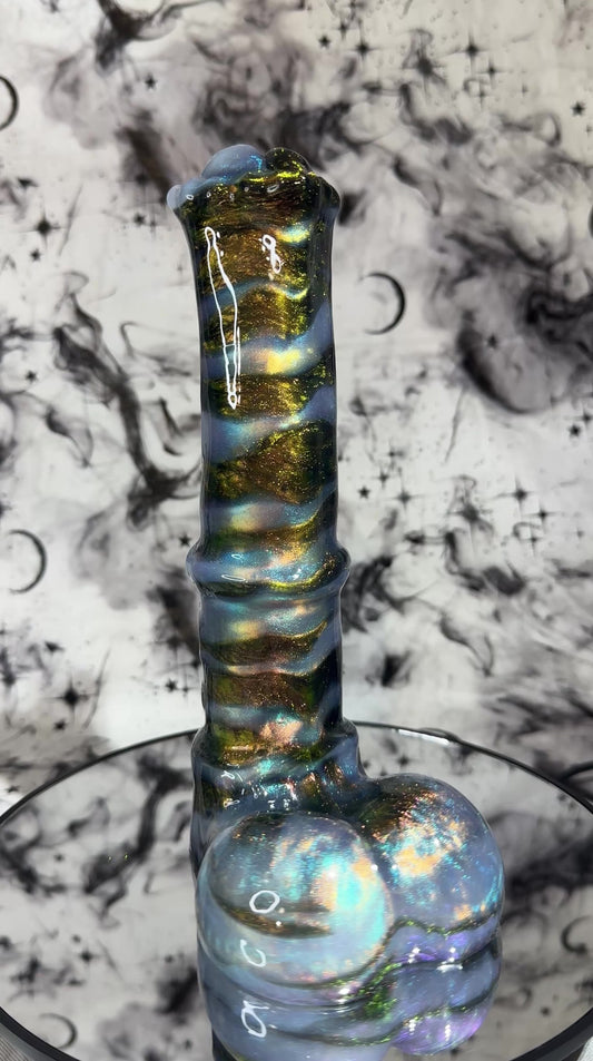 Chiron Thick Medium Size - Dragon Scale Pearl Swirl - Soft NC