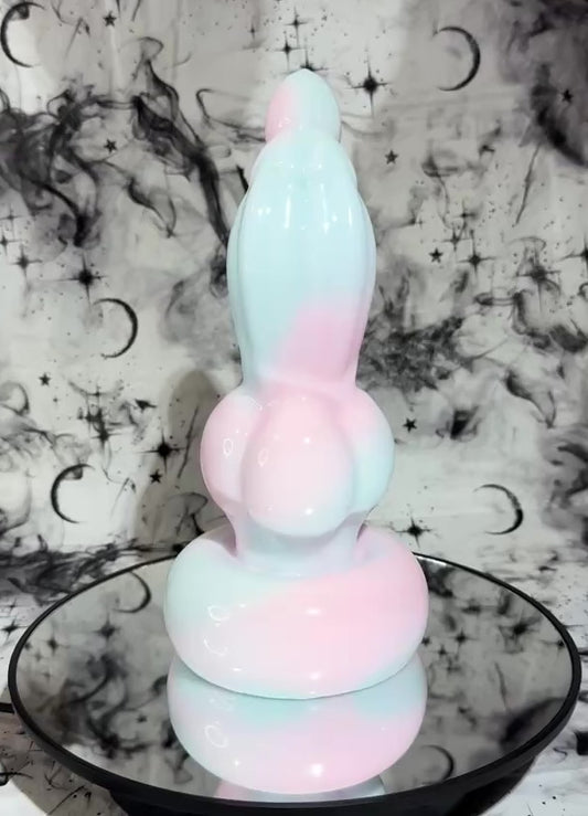 Cerberus Medium Size - Cotton Candy Swirl - Firmness Soft with Firm Core