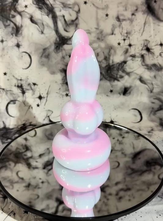 Prototype - Cerberus Small - Flop - Blue Pink + Glow - Firmness Soft 0030