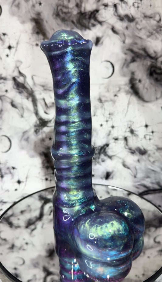 Chiron Thick Medium Size - Galaxy Pearl Shift Pearl Swirl - Soft NC