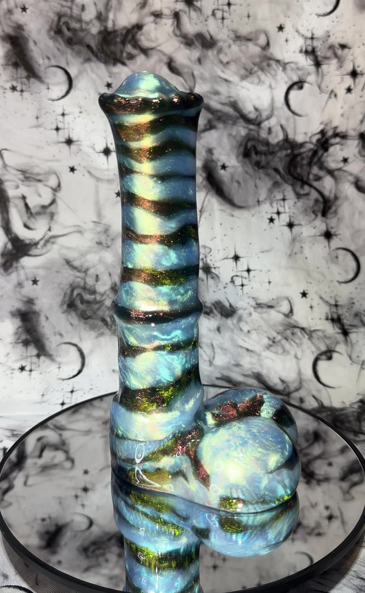 Chiron Thick Medium Size - Dragon Scale Pearl Swirl - Soft NC