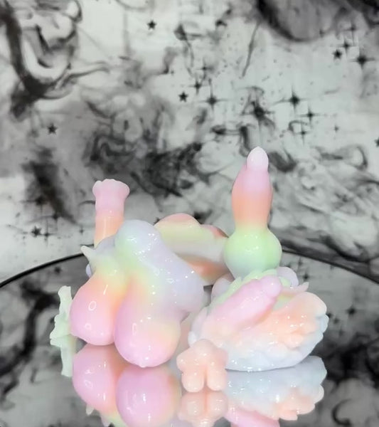 Made-to-Order Tinky Winky Squish Pack of 5 - Soft 0030 + Bonus Micro Squishes