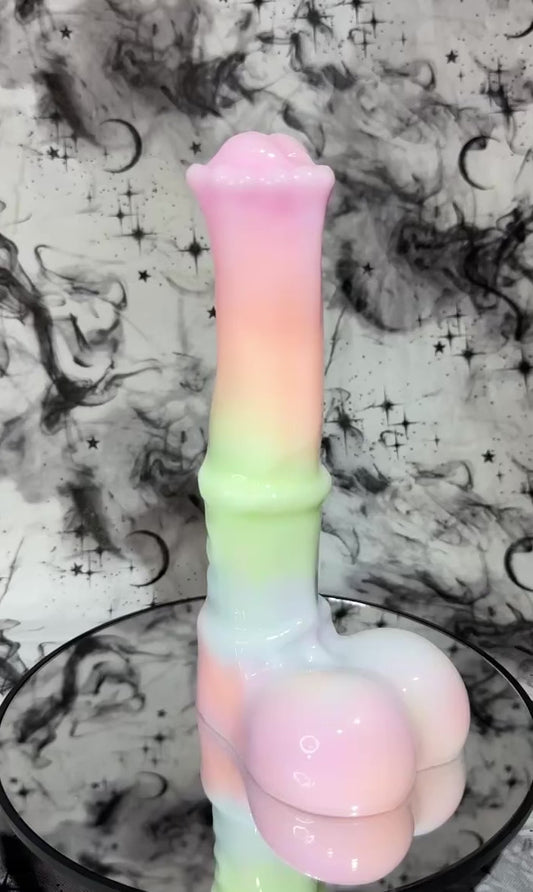 Chiron Thick Medium Size - UV Pastel Rainbow - Soft 0030